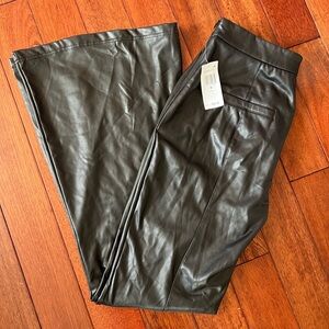 Bagatelle Black Faux Leather Pants